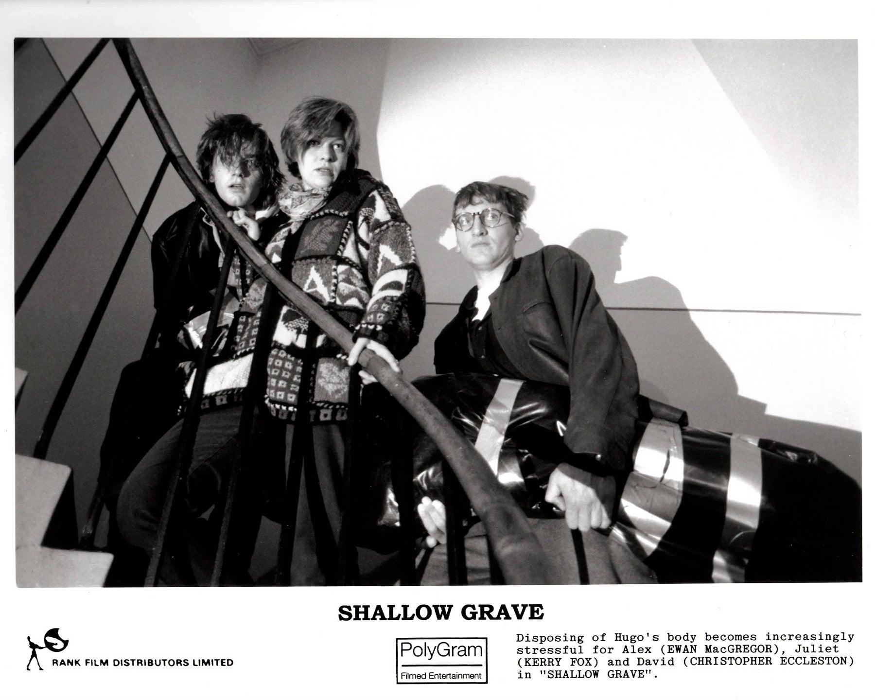 Papier Shallow Grave 1994 Publicity Film Movie Press Still Framed en vente