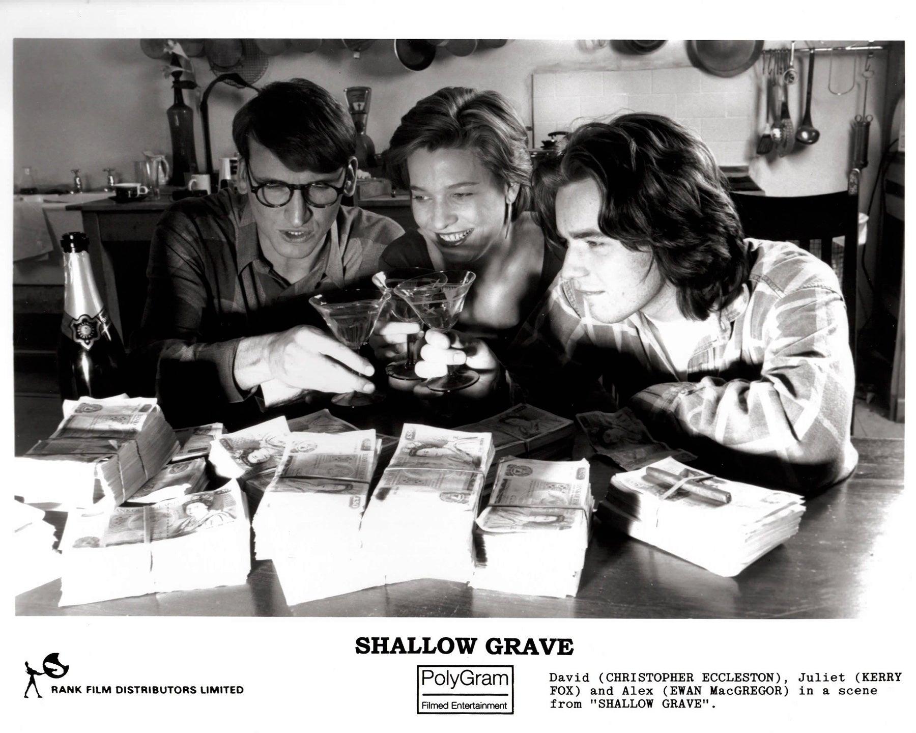Papier Shallow Grave 1994 Publicity Film Movie Press Still Framed en vente