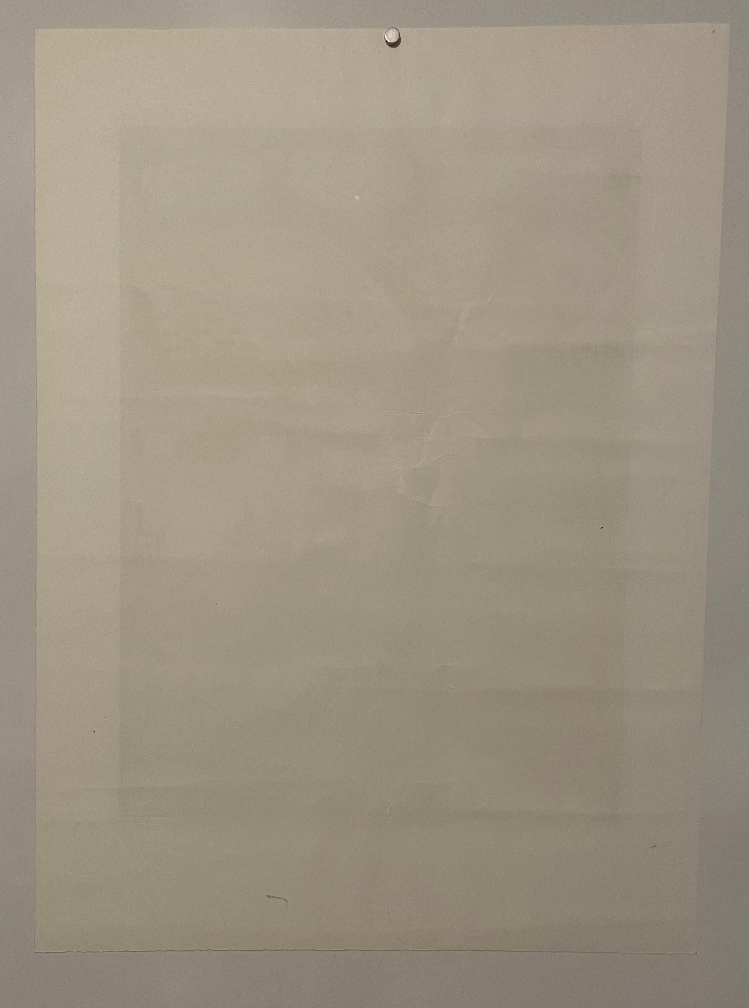 Arte popolare israeliana Ebraico Naive Judaica Bibbia Esodo Litografia Shalom di Safed in vendita 3