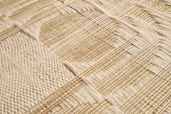 Shamash Textile Wall Art Framed Handwoven Gold