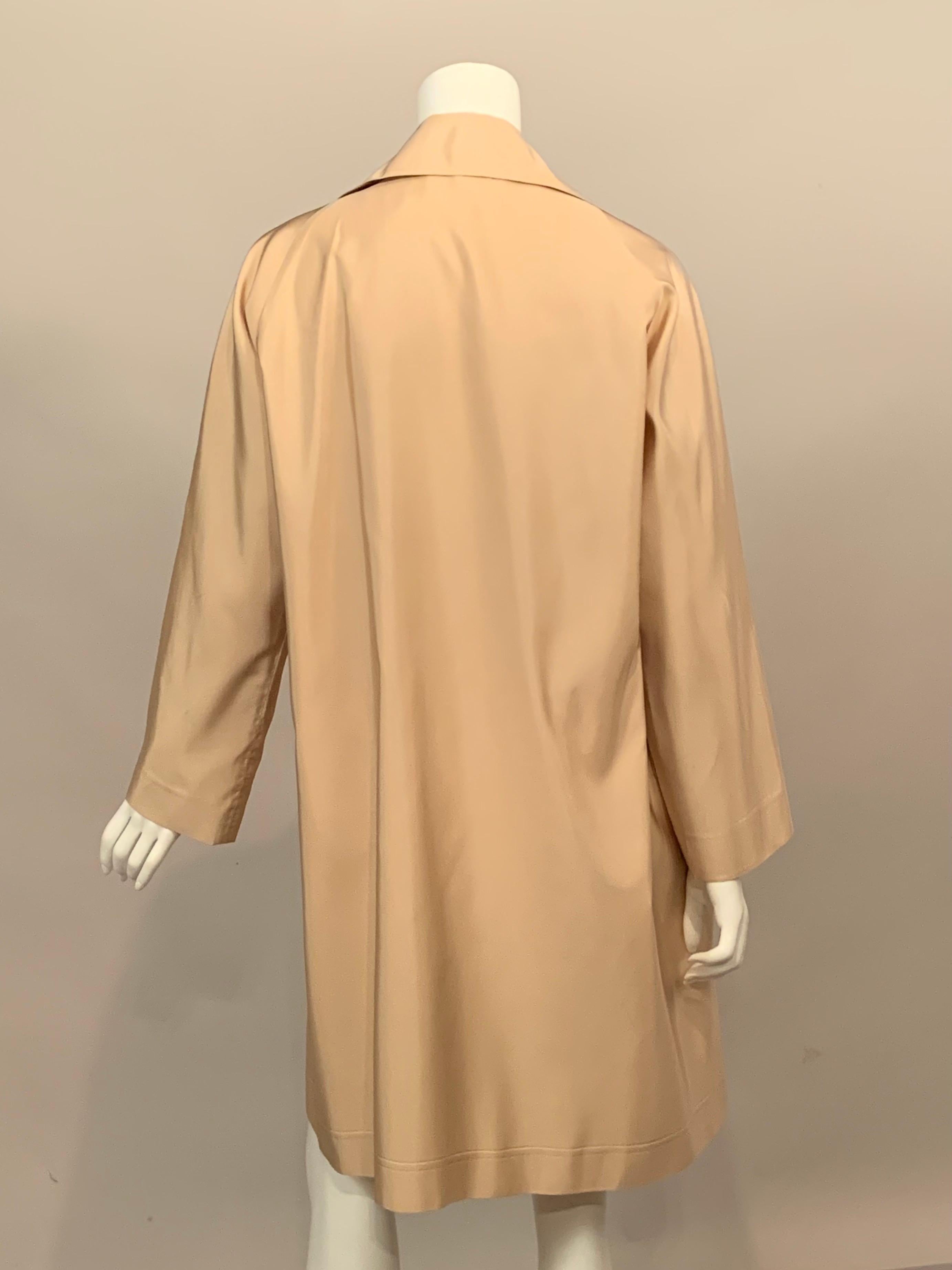 Women's or Men's Shamask  Khaki Colored Silk Coat
