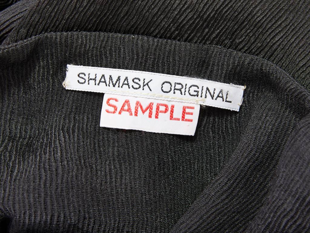 Women's Shamask Silk Plissé Sheath For Sale