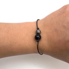 Shamballa Jewels Amethyst and Diamond Star of Shamballa Orb Bracelet