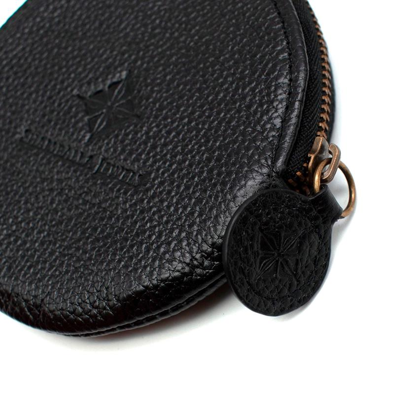 Shamballa Jewels Black Leather Coin Pouch  In New Condition In London, GB