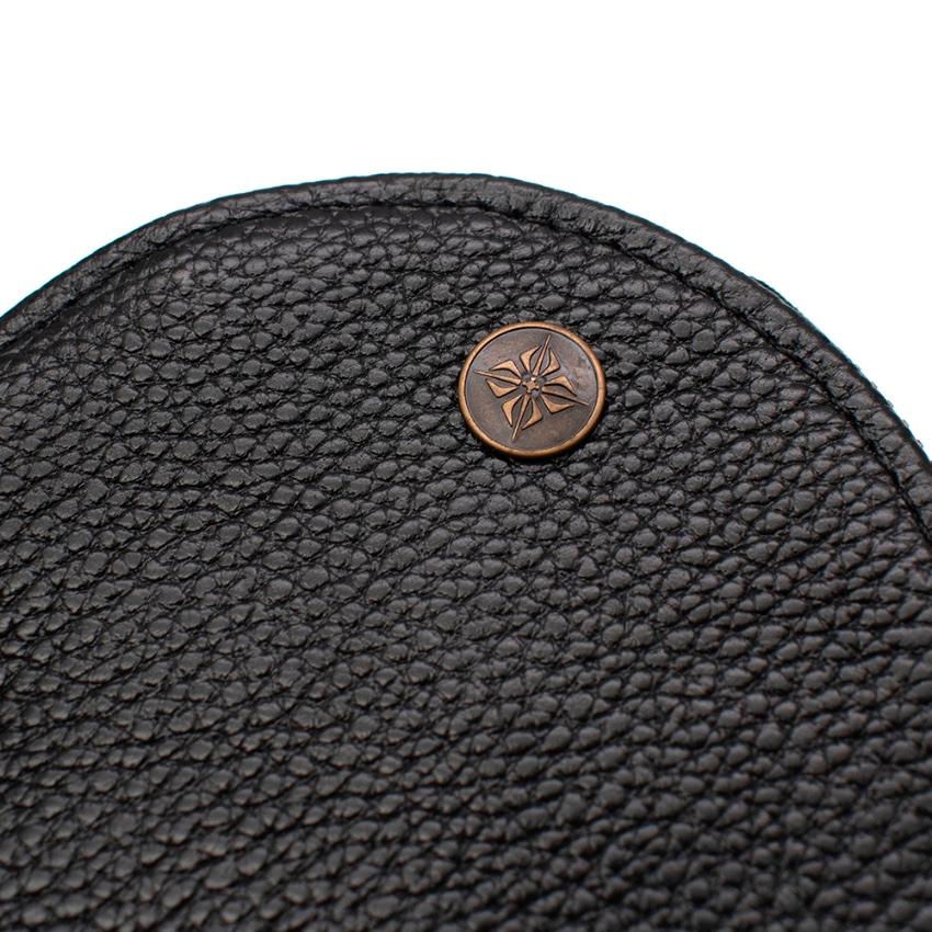 Shamballa Jewels Black Leather Coin Pouch  2
