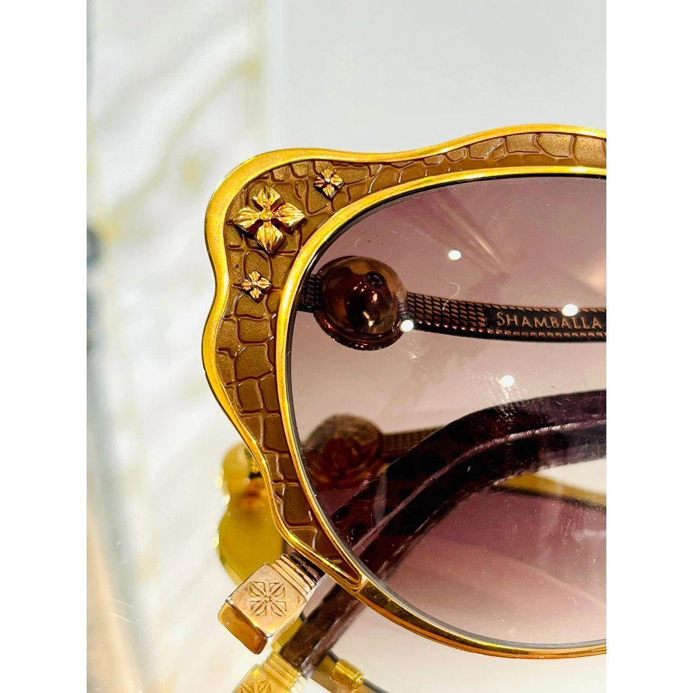 Shamballa Jewels Lotus Sunglasses For Sale 3