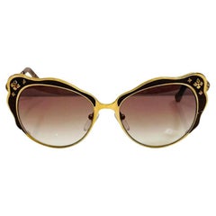 Vintage Shamballa Jewels Lotus Sunglasses