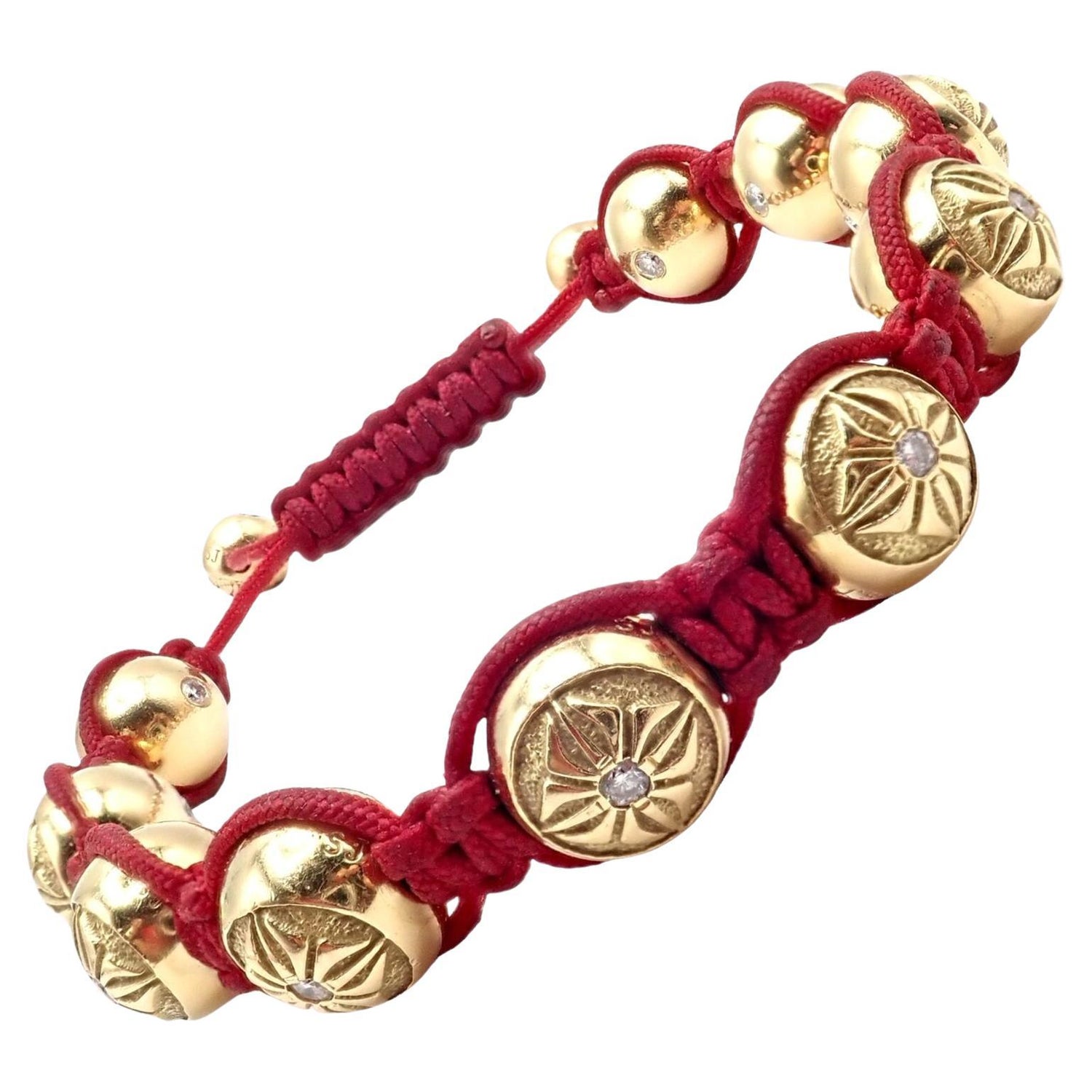 Shamballa Bracelet - 11 For Sale on 1stDibs | shamballa bracelet trend, shamballa  bracelet real, shamballa bracelets