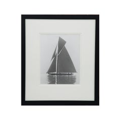 Shamrock becalmed – by Kirk and sons of the famous j class yacht Shamrock