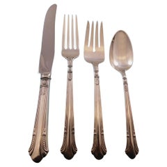 Shamrock v by Gorham Sterling Silver Flatware Service Set 26 Pieces