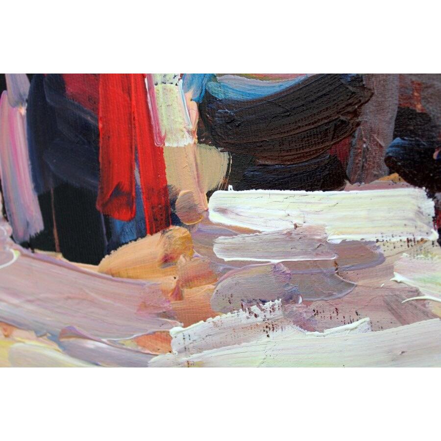 Autunno. 2008, tela, olio, 50x60 cm in vendita 4