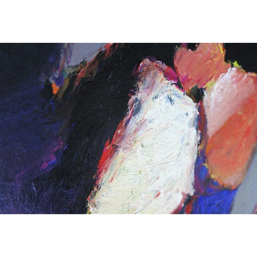 Figuras. 2008, óleo sobre lienzo, 50x60 cm en venta 1