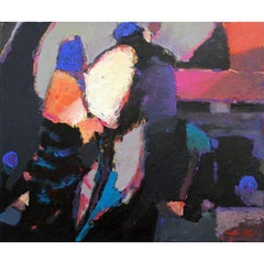 Figures. 2008, oil on canvas, 50x60 cm