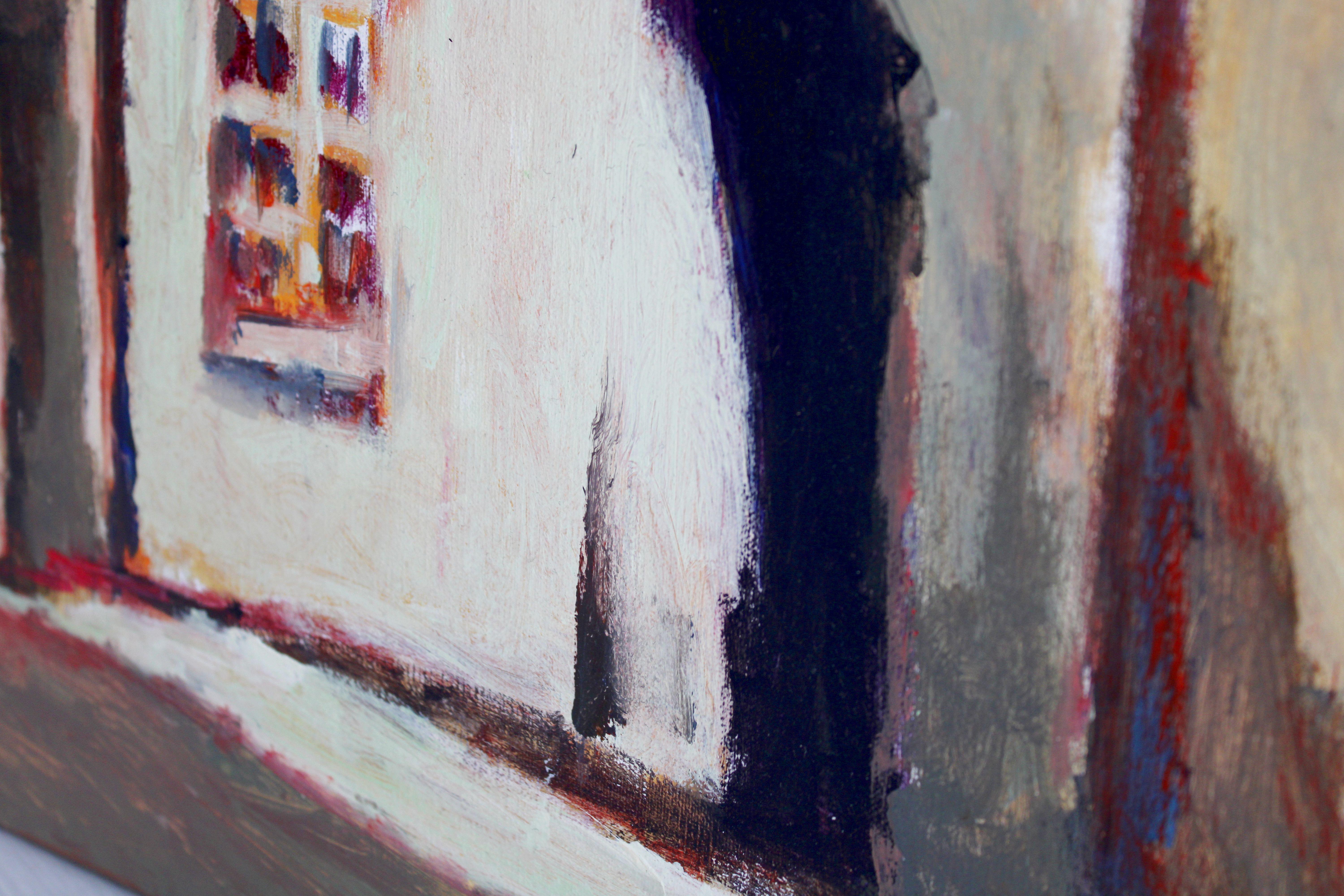 Townes. 2008, tela, acrilico, 90x60 cm in vendita 2