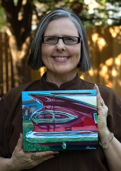 "1959 Chevrolet El Camino" (2020) By Shan Fannin, Original Acrylic Painting