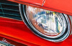 "1969 Chevrolet Camaro SS - Hugger Orange" by Shan Fannin, Acrylic Painting