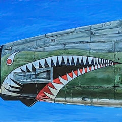"F105G Thunderbird" (Original Acrylic Painting)