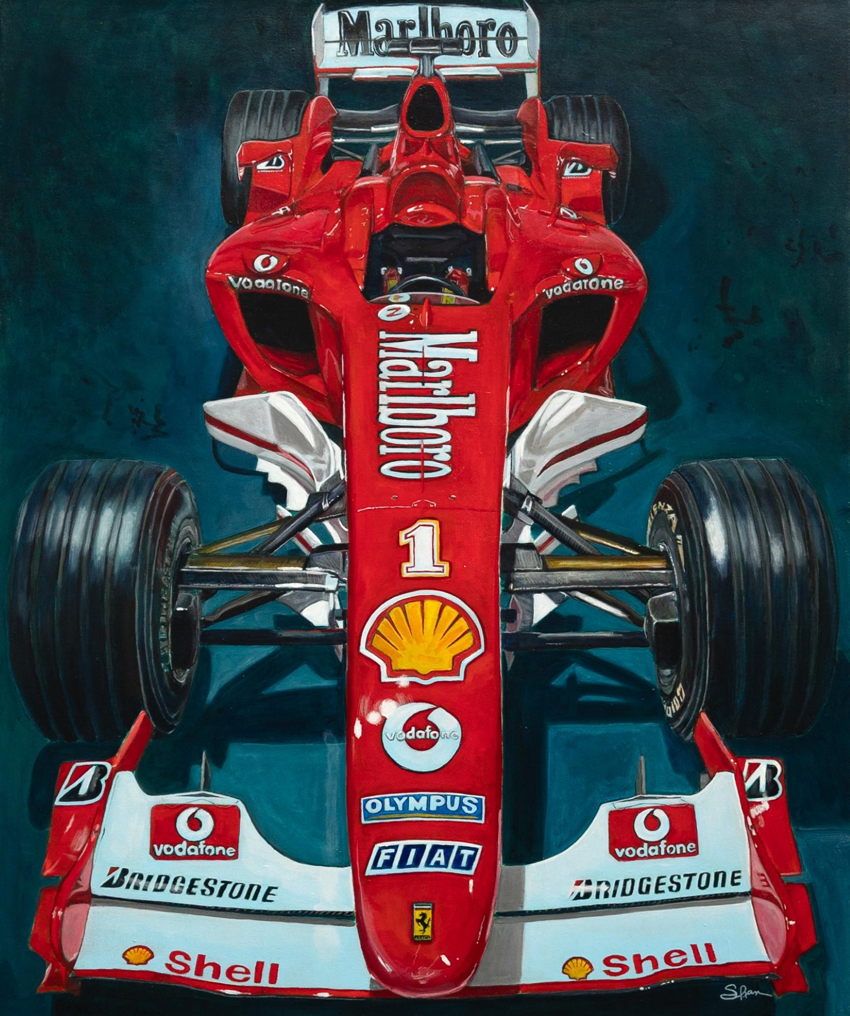 "I always thought that records were meant to be Broken" (Ferrari F2004)