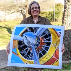 "1958 De Havilland Canada DHC-2 Beaver" (2021) Giclée-Druck in limitierter Auflage