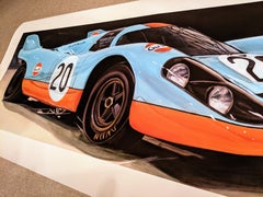 "1970 Porsche 917k" (2022) di Shan Fannin, Stampa Giclée in edizione limitata