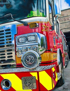 "Semper Paratus (Firetruck-First Responders Tribute)" Limited Edition Print