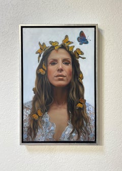 "Rare" (2023) by Shana Levenson, Original Oil Painting, Self Portrait