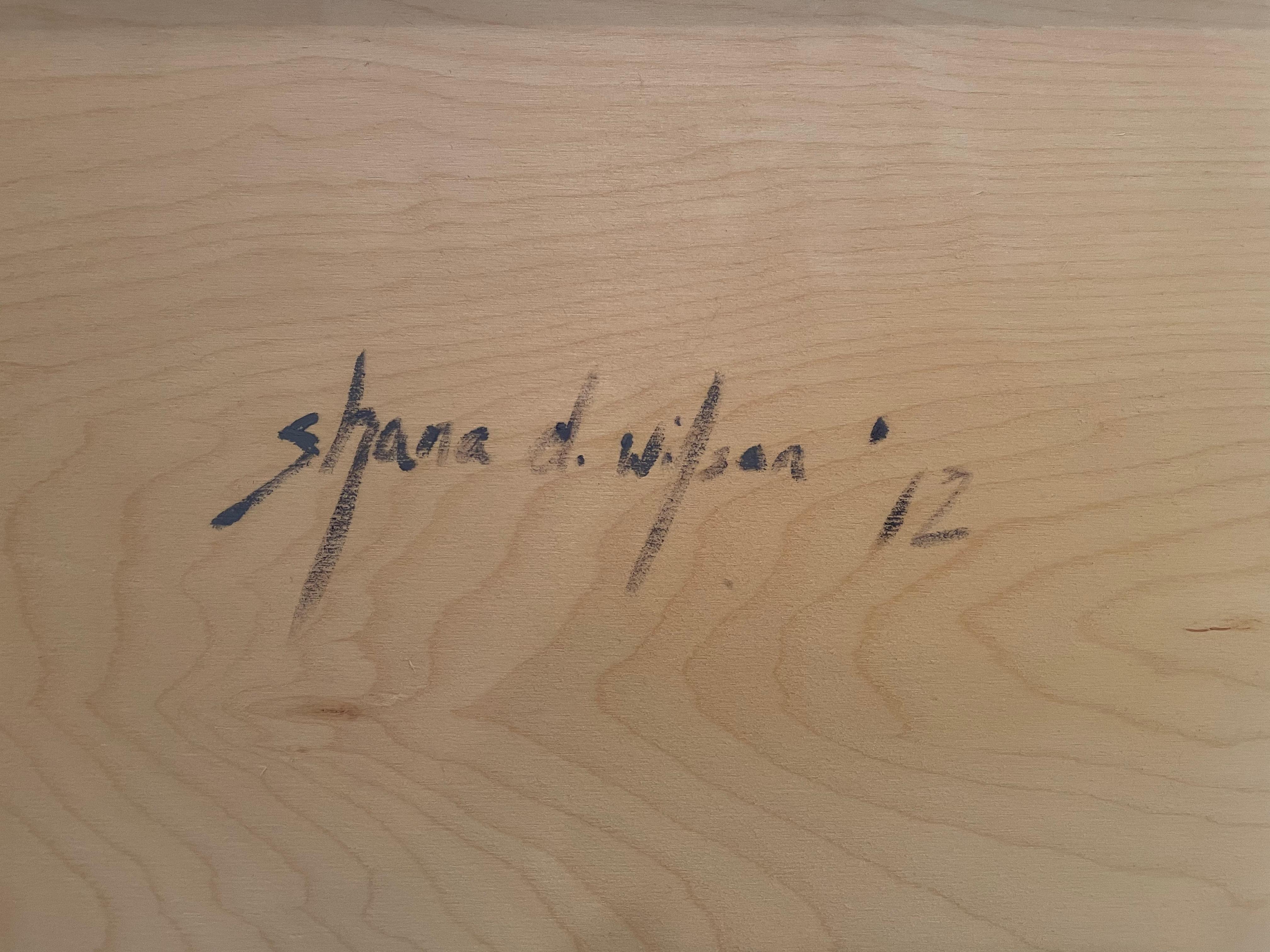 « The Lovers » de Shana Wilson - Des jeunes femmes nues dans une peinture figurative intime en vente 10