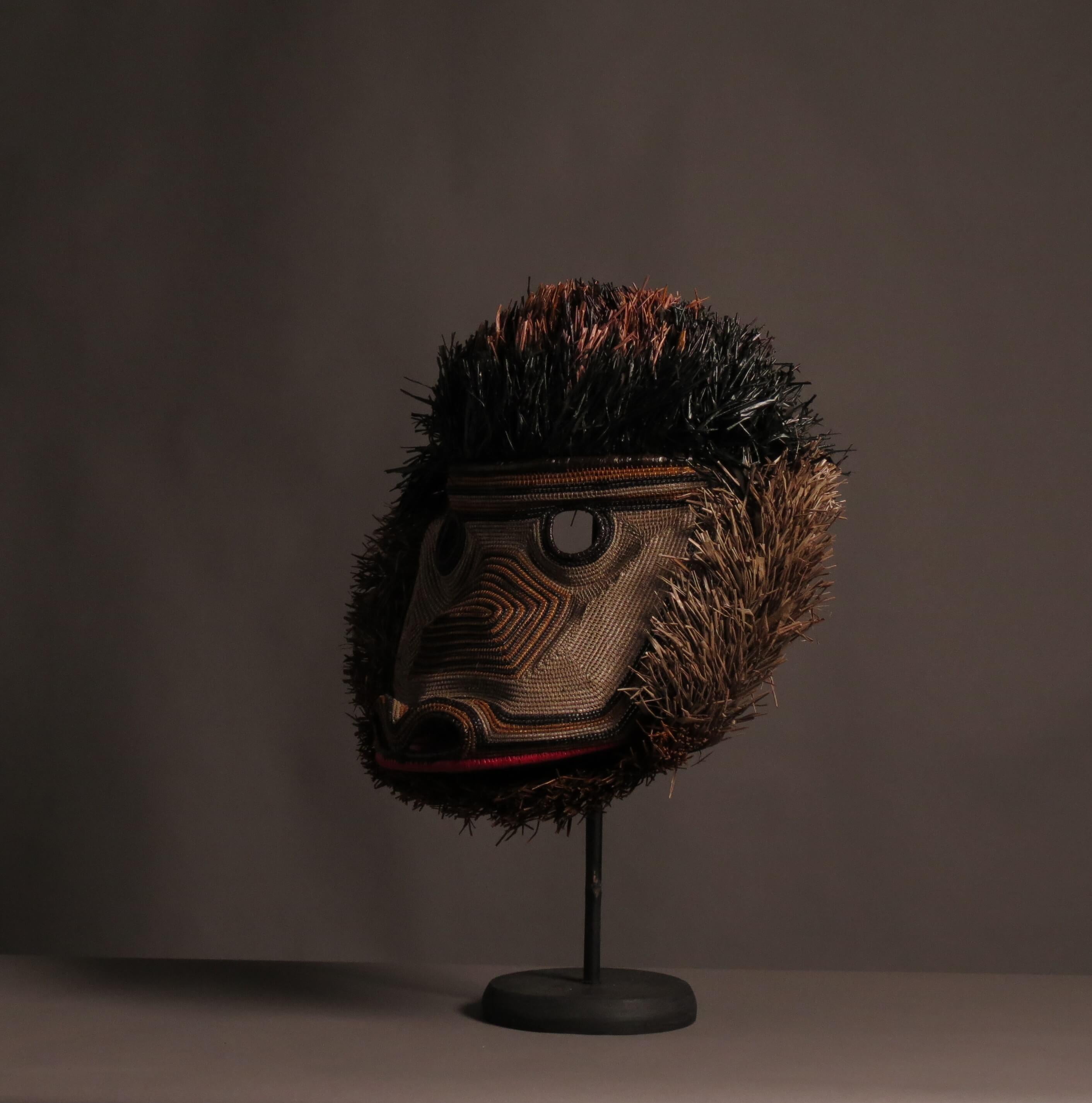 Central American Shananic mask from the rainforest For Sale