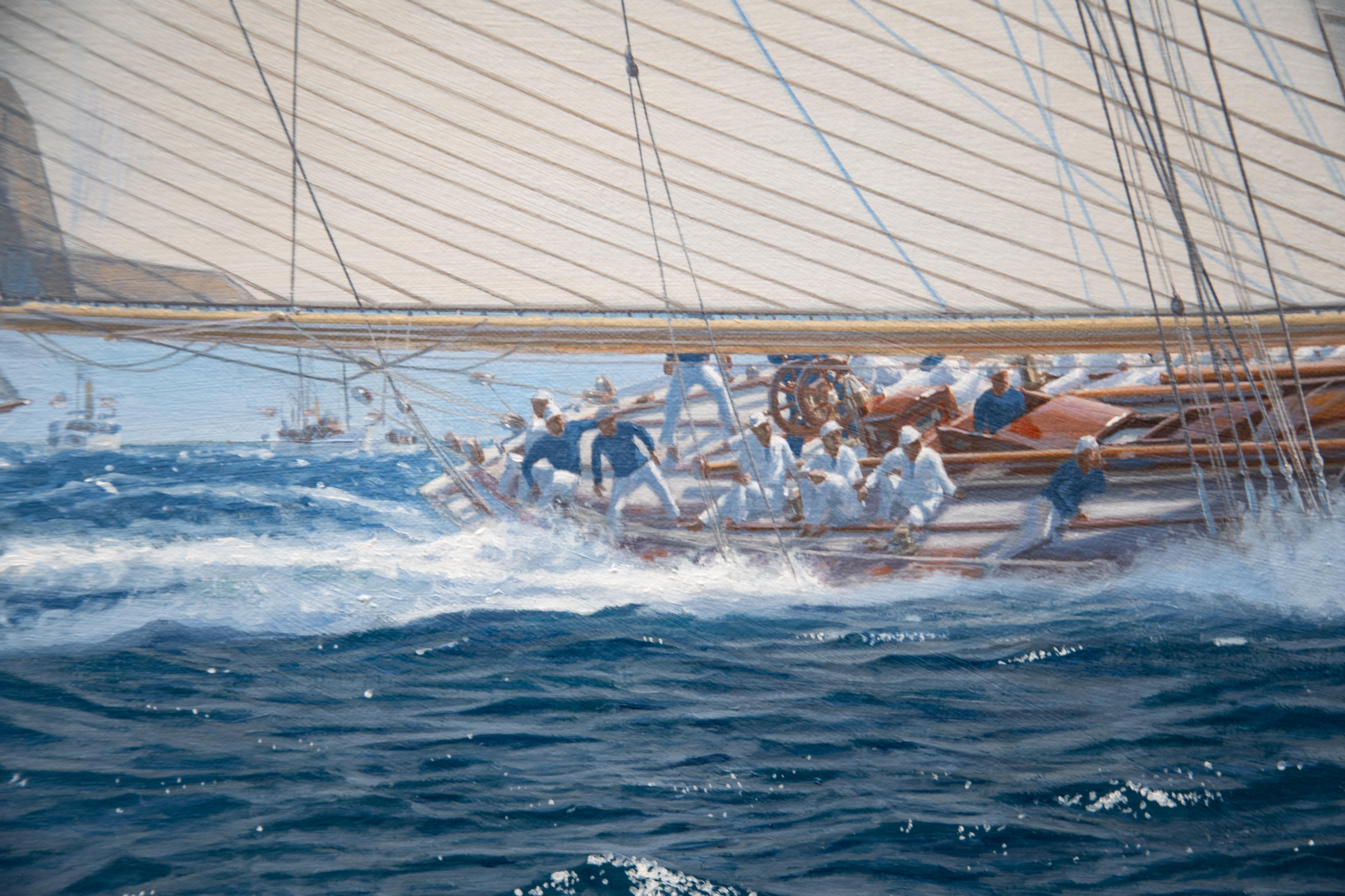 Reliance, Coppa America del 1903 - Painting Realismo di Shane Couch