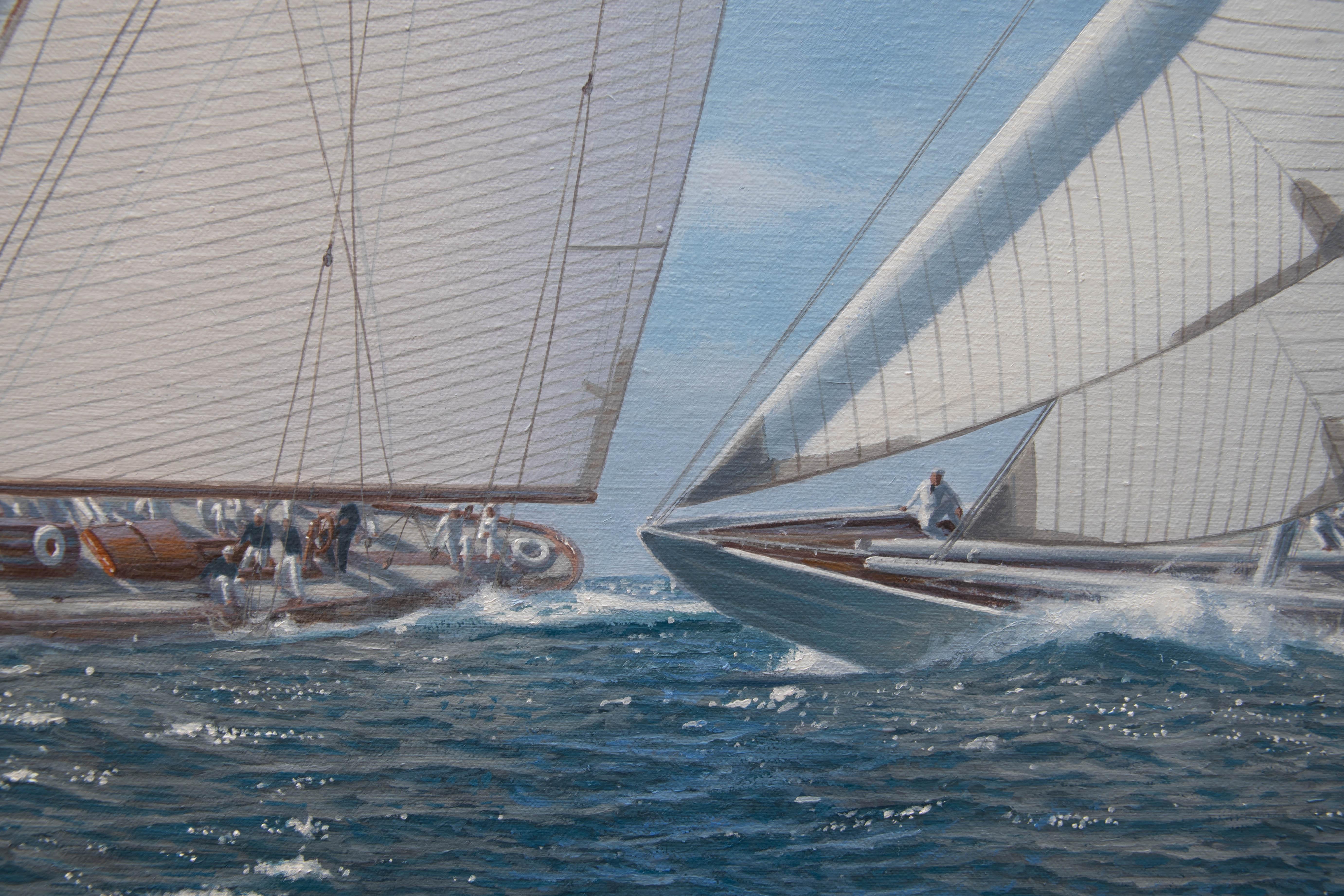 Una salida reñida, regata de la Copa América de 1930 en venta 1