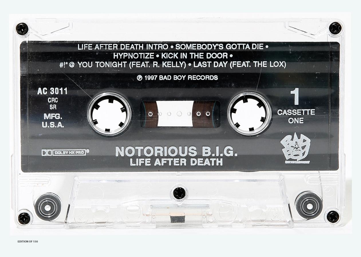 Shane Russeck NOTORIOUS B.I.G. LIFE AFTER DEATH CASSETTE Tape THE