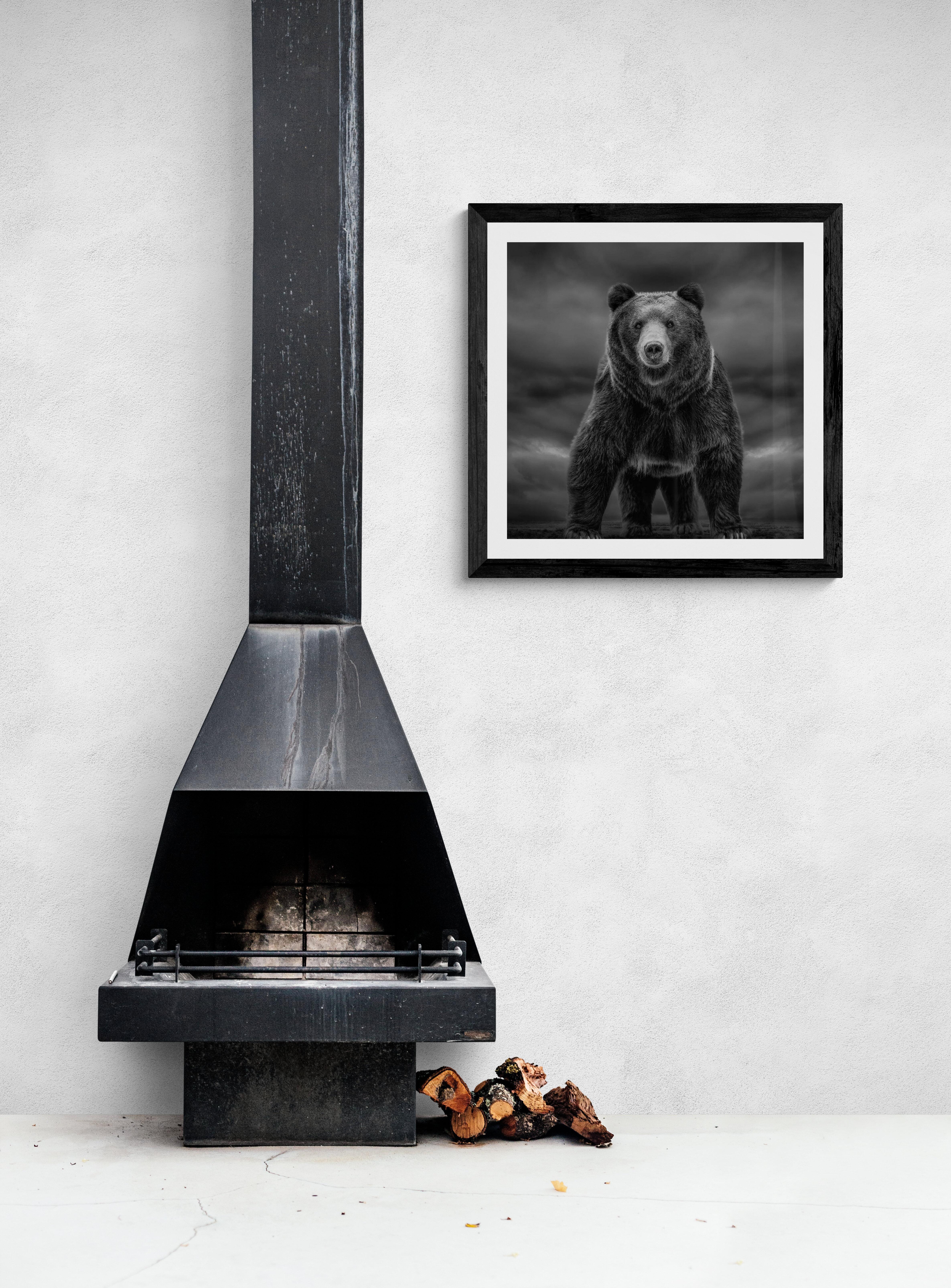 48x36 „Zeitungen wie diese“  Schwarz-Weiß-Fotografie, Braun-Bär-Fotografie im Angebot 2