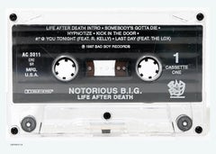 NOTORIOUS B.I.G. LIFE AFTER DEATH CASSETTE Tape THE ICONS Poster Photography