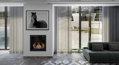 "Wild" 40x60 Fine Art  Black and White Photography  Wild Horse Mustang