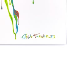 Music in Motion 8.0 (unique 1/1 hand painting on screen print )