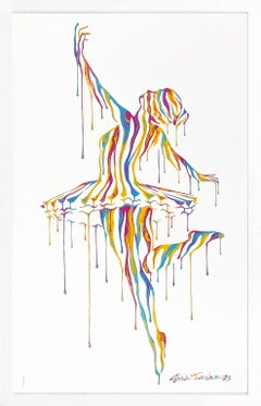 Music in Motion 8.0 White (Hand Painted Unique 1/1)