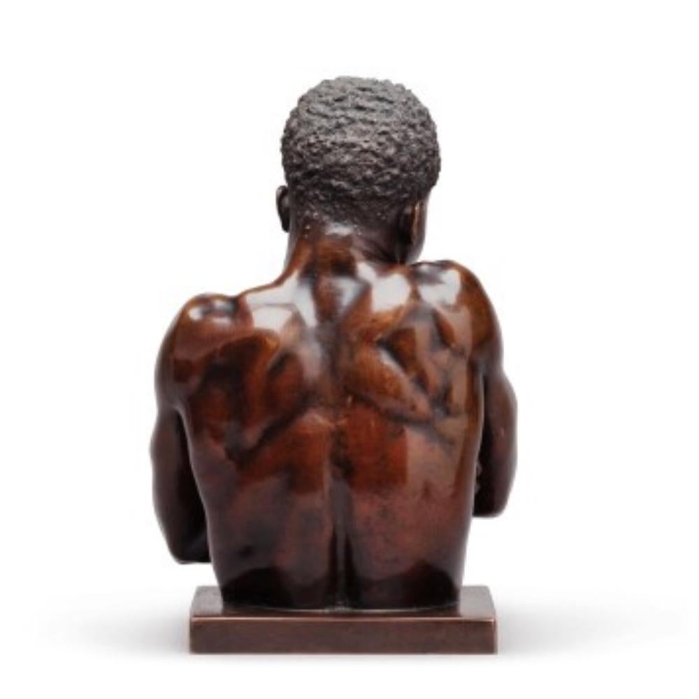 Shangaan Bronze Bust by Anton van Wouw, 1907 In Good Condition For Sale In London, GB