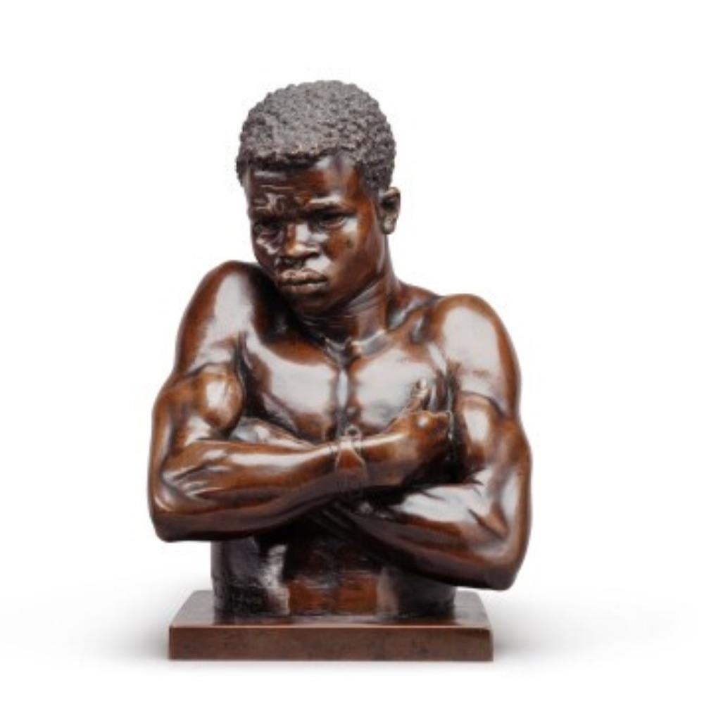 Shangaan Bronze Bust by Anton van Wouw, 1907 For Sale 1