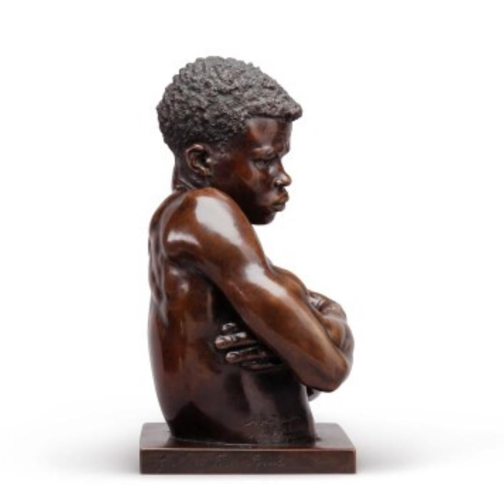 Shangaan Bronze Bust by Anton van Wouw, 1907 For Sale 2