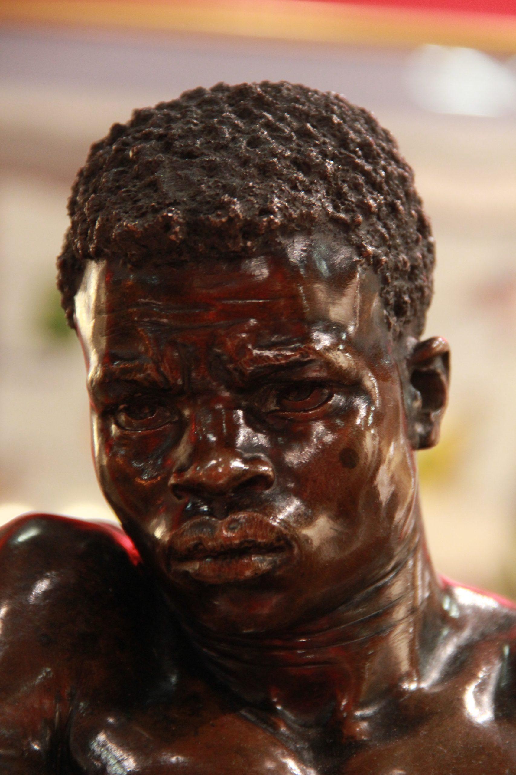Shangaan-Bronzebüste von Anton van Wouw, 1907 - Mächtiges Porträt im Angebot 2