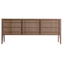 Shanghai 3-Door Canaletto Walnut Sideboard