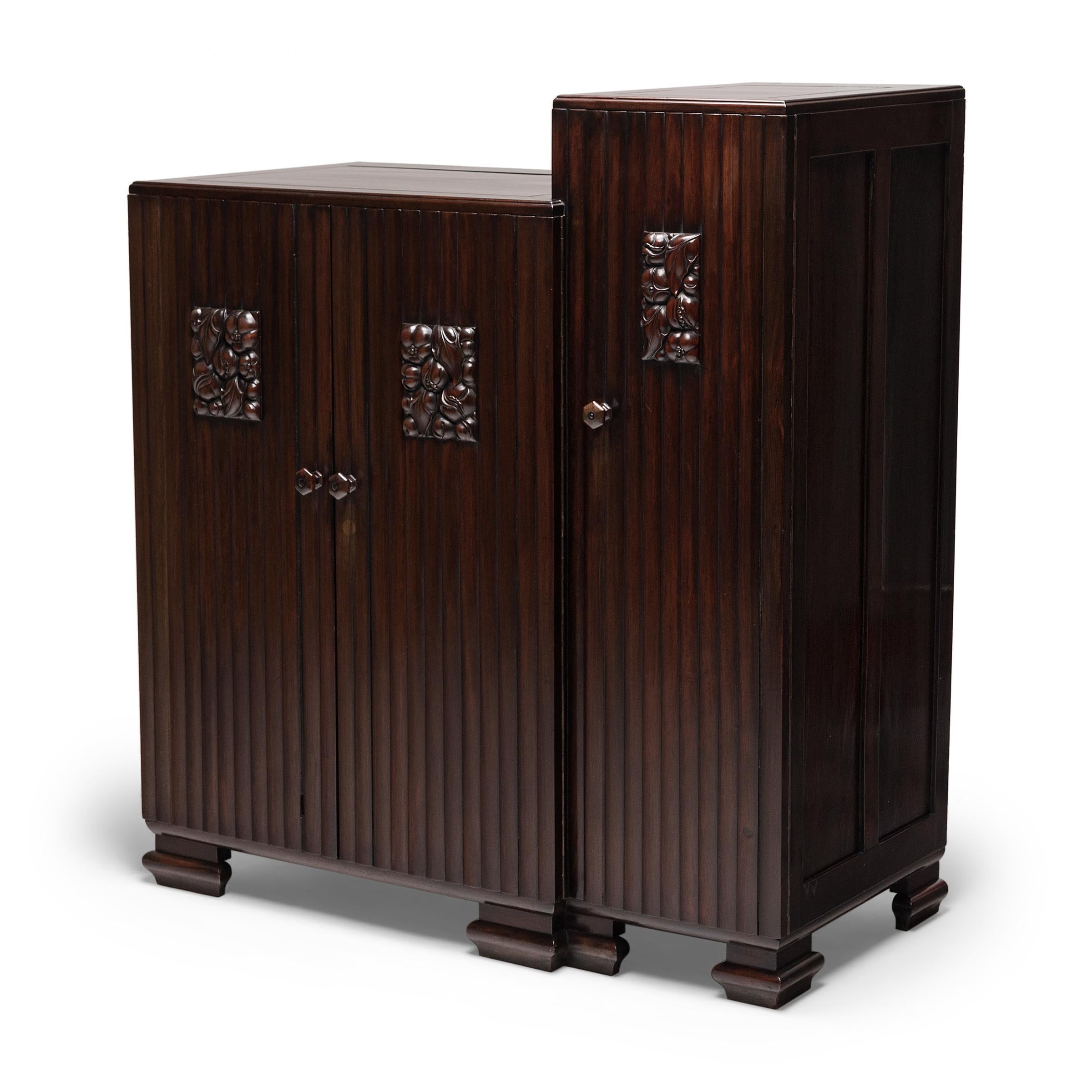 Chinese Shanghai Art Deco Vanity Cabinet, c. 1930s