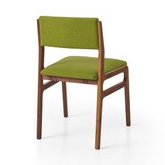 Shanghai Green & Walnut Chair
