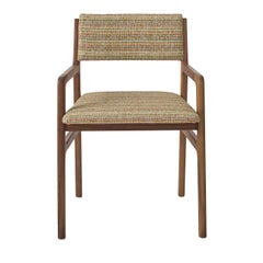 Shanghai Multicolor & Walnut Chair