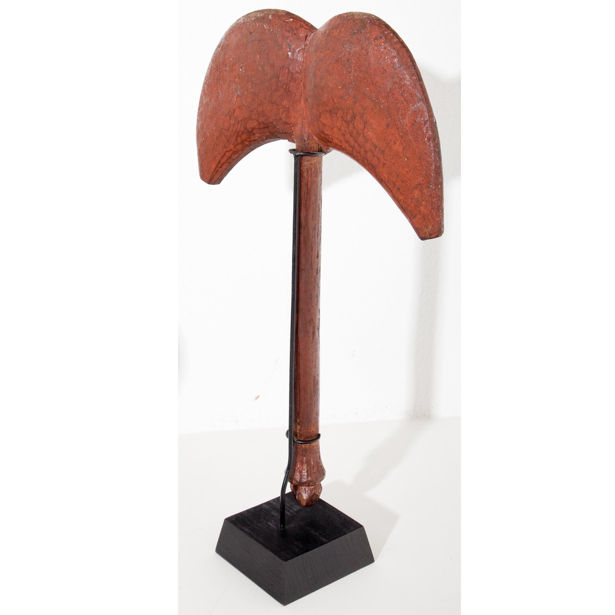 Tribal Shango-Rod of the Yoruba, Nigeria, circa 1880-1920