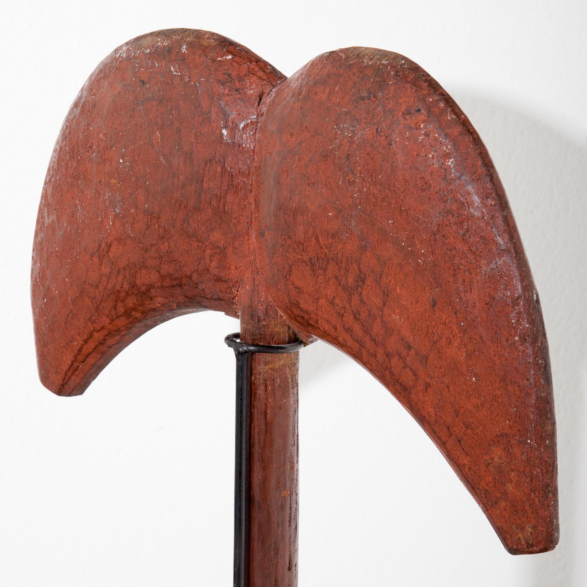 Nigerian Shango-Rod of the Yoruba, Nigeria, circa 1880-1920