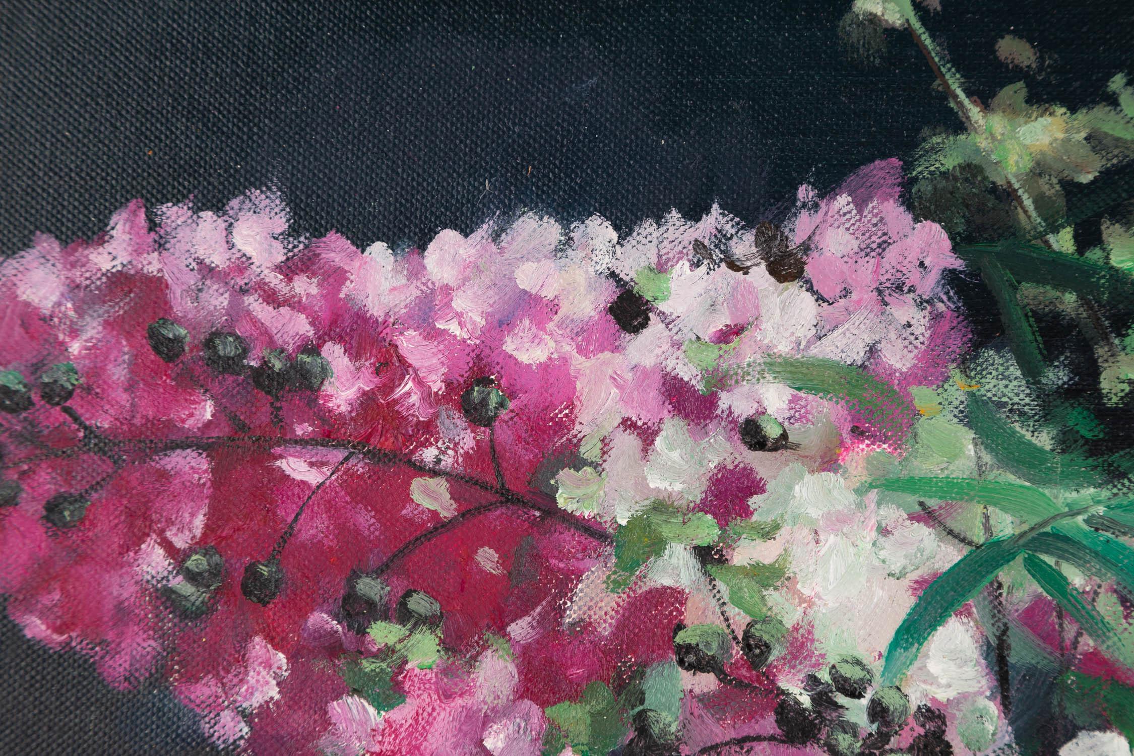Shanlin Cai Pintura al óleo original impresionista 