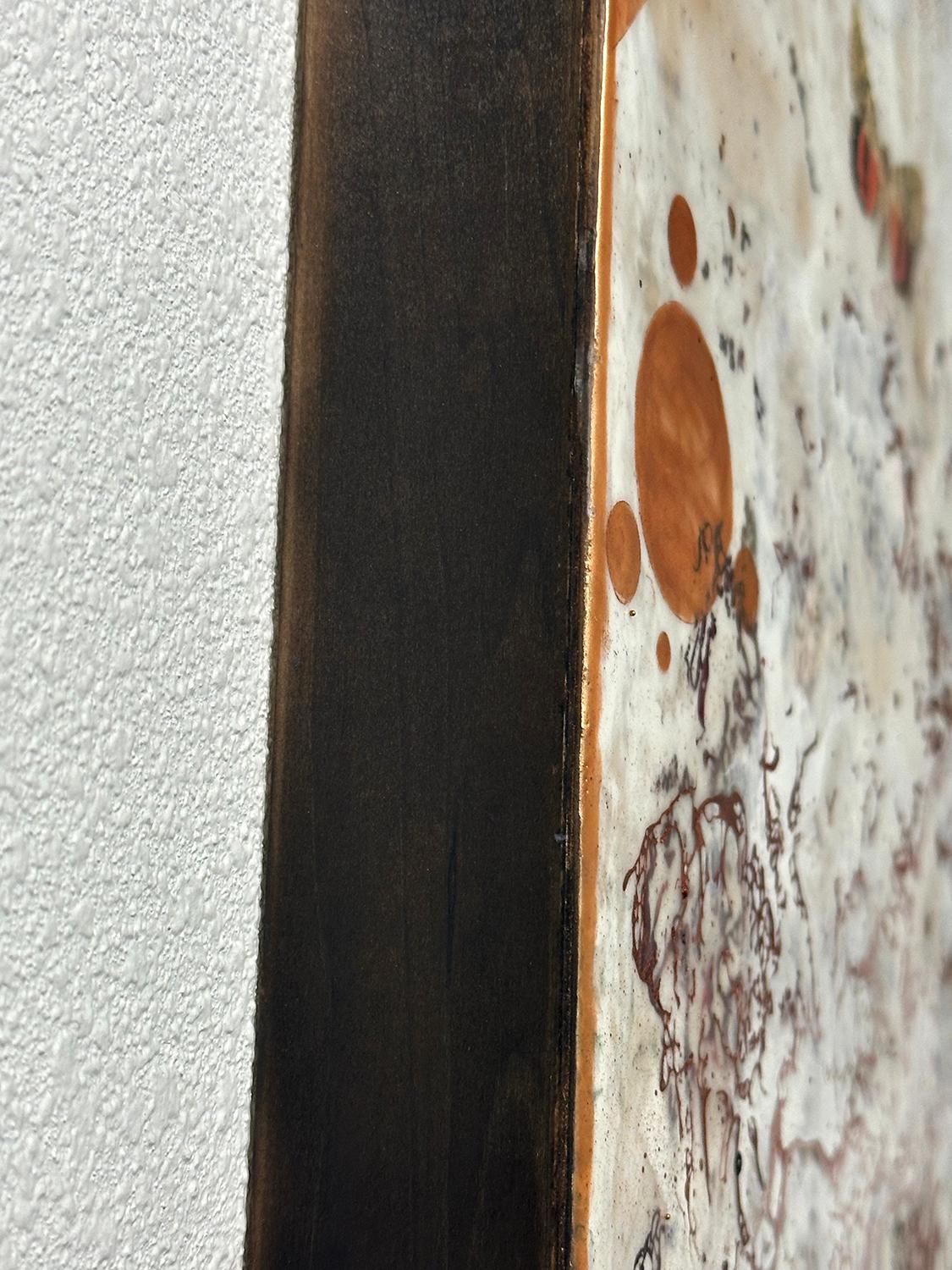 Sogni di seppia, Pittura originale - Mixed Media Art Contemporaneo di Shannon Amidon