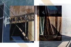 "Park in Rear" - Fotomontage, digitale Collage, abstrakte Fotografie