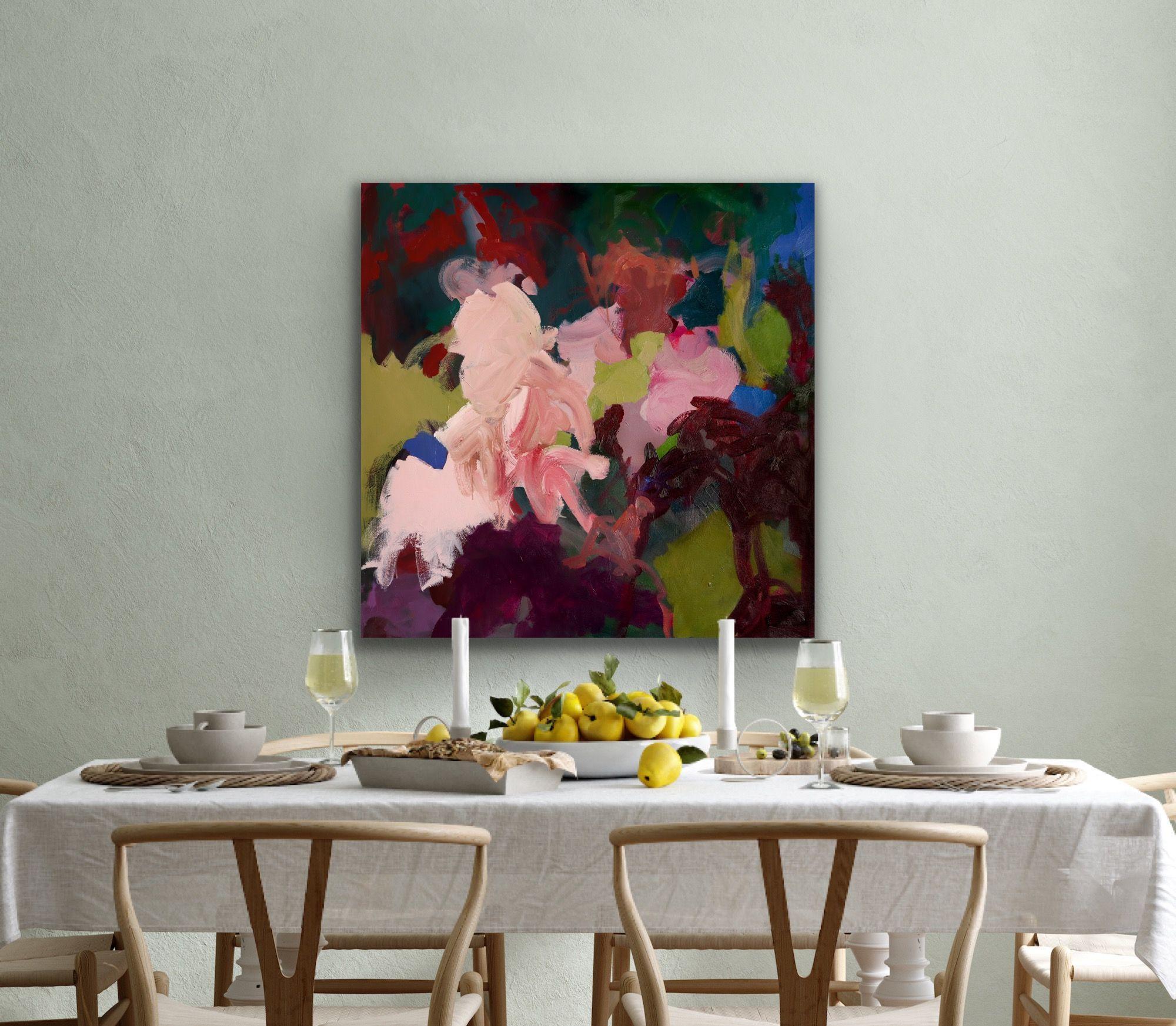 can't stop you putting roots in my dreamland, Painting, Oil on Canvas For Sale 2
